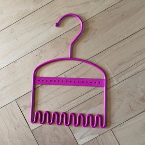 Pink Hanging Jewelry Holder